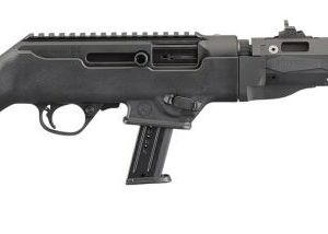 RUG 19117 PC CARBINE 9MM 16.12 TB/FLT HGBLKSYN 10R - HANDGUNS - Tennessee Guns Inc