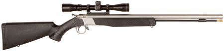 CVA PR2110SSC WOLF 50C SS/BLK W/SCOPE