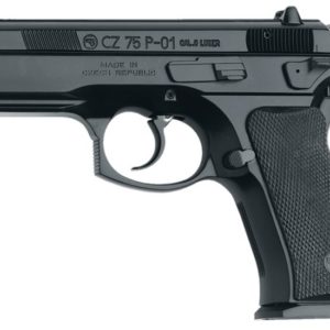 CZ 75 P-01 9mm 3.8" BarrelFixed Sights 10+1 Black 01199