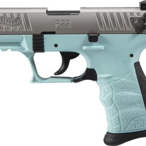 Walther P22 Q 22LR 3.42" Barrel 10+1 Angel Blue 5120760