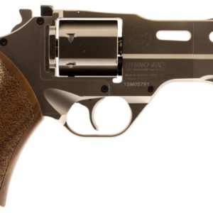 CHIA CF340.245 RHINO 40SAR 357 4IN CHR - Revolvers - Tennessee Guns Inc