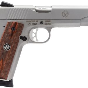 RUG 6700 SR1911 45 5 NOV SS/WOOD