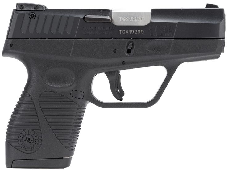 Taurus 709 Slim 9mm 3" Barrel 7+1 Black 1709031FS - Image 2