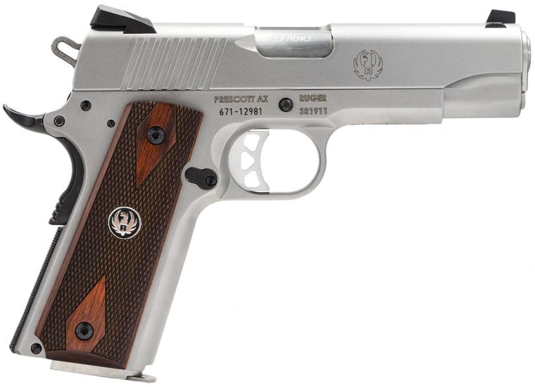 Ruger SR1911 Standard 45ACP 4.25" Barrel 7+1 6702