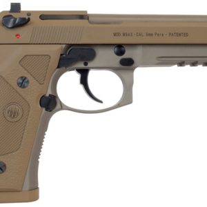 Beretta 92 M9A3 FS 9mm Luger 5.2" Threaded Barrel W/ Night Sights 17+1...