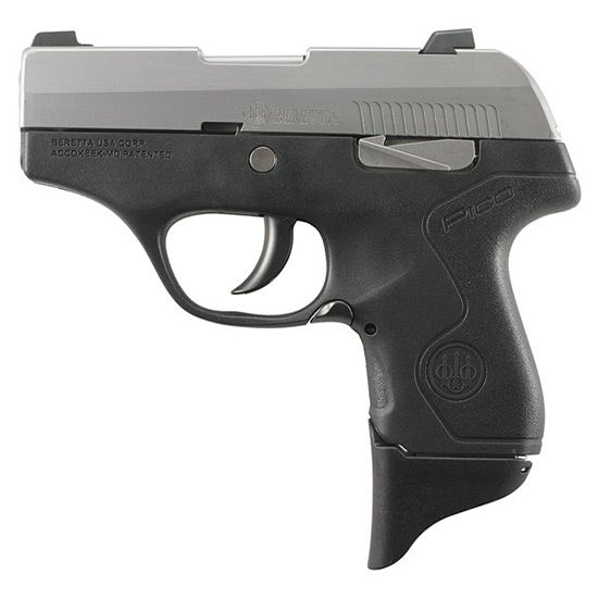 Beretta Pico 380ACP 2.7" Barrel 6+1 Black/Stainless JMP8D25