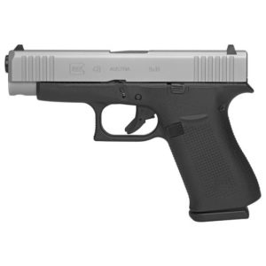 Glock 48 9mm 4.17" Barrel 10+1 Silver/Black PA485SL201