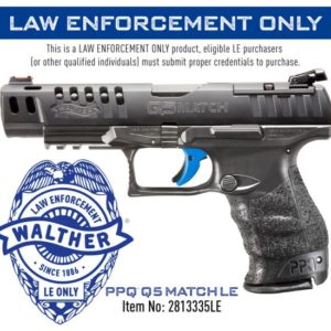 Walther PPQ Q5 Match LE 9mm 5" Barrel 15+1 2813335LE - SHOTGUNS - Tennessee Guns Inc
