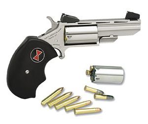 NAA Mini Revolver Black Widow 22LR/22 Magnum 2" Barrel W/... - Revolvers - Tennessee Guns Inc