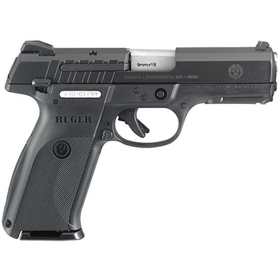 Ruger 9E 9mm 4.1" Barrel 17+1 Black 3340