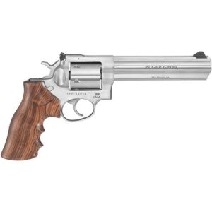 RUG TALO GP100 357MAG 6 SS UNFLUTED CYL & HOGUE - HANDGUNS - Tennessee Guns Inc