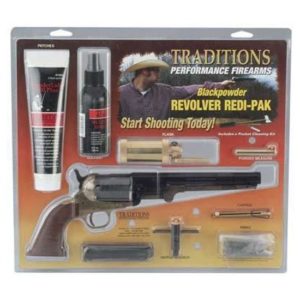TRAD 1858 ARMY 44CAL REDI PACK BRASS BLUED - SHOTGUNS - Tennessee Guns Inc