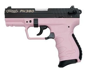 Walther PK380 Compact 380 ACP 3.6" Barrel 8 Rd Blue/Pink...