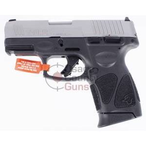 Taurus G3C Stainless Slide, 9mm, 3.26" BBL, 3x12rd