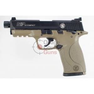 S&W M&P22 Compact FDE Threaded - 3.5" .22LR