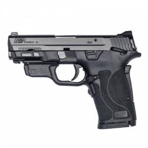 Smith & Wesson M&P9 Shield EZ M2.0, Safety, Red CT Laser, 9mm, 3.675" BBL, 2x8rd