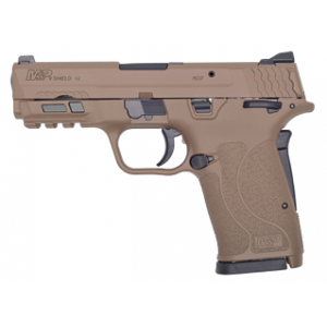 Smith & Wesson M&P9 Shield EZ M2.0, FDE, 3-Dot Sight, 9mm, 3.675" BBL, 8rd