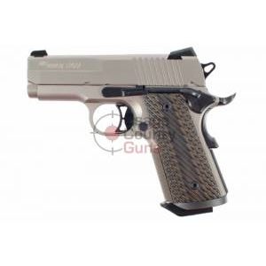 Sig Sauer 1911 Ultra Compact Nickel - 3.3".45 ACP