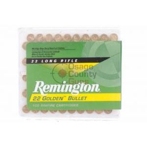 Remington Golden Bullet 40gr HP .22LR - 5000 Rounds