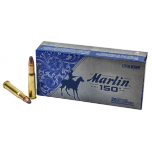 Marlin 150th Anniversary Ammunition, 30-30 Win, 150 grain, Soft Point, 20rd