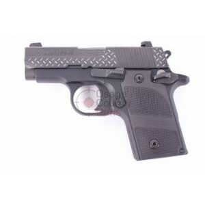 Sig Sauer P238 Black Diamond Plate Ambi-Safety