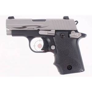 Sig Sauer P238 Tribal Two-Tone w/ Rubber Grips