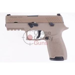 Sig Sauer P320 FDE Compact 9mm Night Sights (10rd)