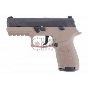 Sig Sauer P320 Compact 9mm Night Sights - FDE Two-Tone