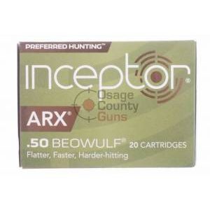 Polycase ARX Preferred Hunter 200gr .50 Beowolf - 200 Rounds