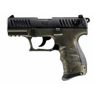 Walther P22Q Military - 3.42" .22LR
