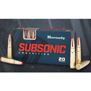 Hornady 450 Bushmaster 395gr Sub-X Subsonic - 20rd