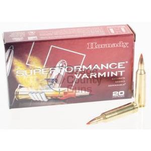 Hornady Ammo V-MAX SPF, 50gr, 22-250 Rem, 20rd