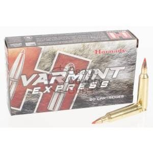 Hornady Ammo V-MAX, 55gr, 22-250 Rem, 20rd