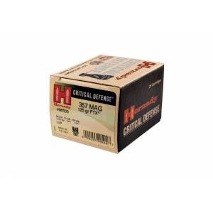 Hornady .357 Mag 125 gr FTX Critical Defense - 25rd