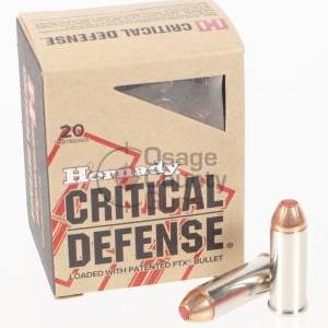 Hornady Ammo, 165gr FTX, 44spl, 20rd