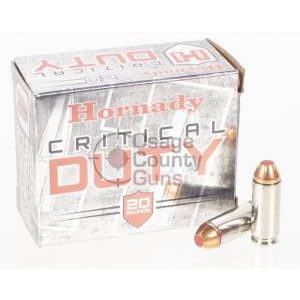 Hornady Ammo 10mm Auto 175gr Flexlock Duty, 20rd