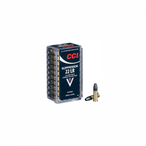 CCI Ammo Suppressor 22LR Subsonic Hollow Point 45gr, 970 FPS 50rds