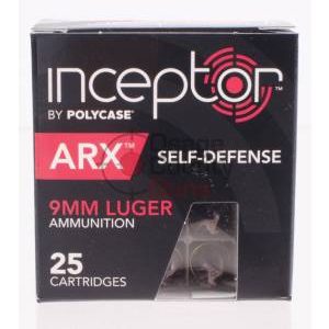 Polycase - Inceptor ARX 9mm 74gr Ammo