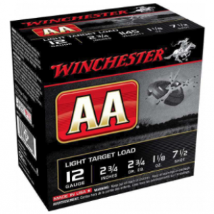 Winchester 12 GAUGE 2-3/4 1145 2-3/4 1-1/8 Light Target, 25r