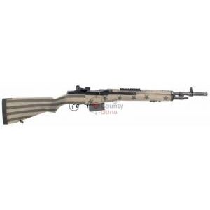 Springfield Armory M1A Scout Squad - 18" .308 Win (Sand & OD Green Flag Camo)