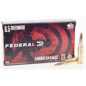 American Eagle 6.5 Creedmoor, 120gr, 20rd, TMJ