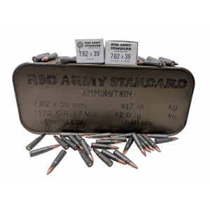 Red Army Standard 7.62x39 122 GR FMJ - 640RD