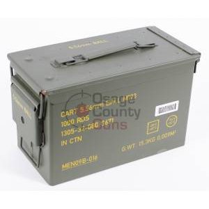 MEN Defense M193 Ammo - 5.56x45mm - 55gr - 1000rd