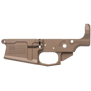 M5 (.308) Stripped Lower Receiver, Special Edition: Freedom - FDE Cerakote