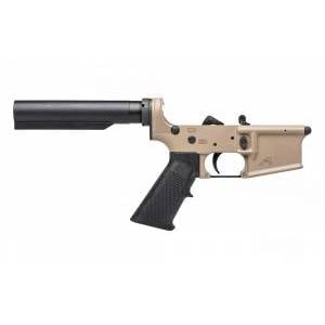 Aero Precision AR15 Gen 2 Carbine Complete Lower Receiver w/ A2 Grip - FDE