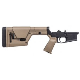 Aero Precision M4E1 Complete Lower Receiver w/ FDE MOE Grip & PRS GEN3 Rifle Stock - Anodized