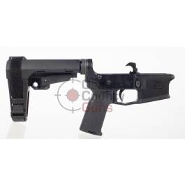 Aero Precision M4E1 Pistol Complete Lower, MOE-K2 Grip & SBA3 Brace