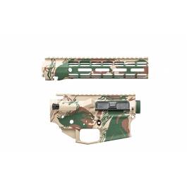 Aero Precision M4E1 Builder Set w/ 9" ATLAS R-ONE M-LOK Handguard - Rhodesian Brushstroke Camo