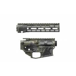 Aero Precision M4E1 Builder Set w/ 9" ATLAS R-ONE M-LOK Handguard - Rhodesian Nights Camo