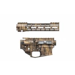Aero Precision M4E1 Builder Set w/ 9" ATLAS S-ONE M-LOK Handguard - Exotic Tiger Stripe